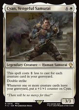 Cyan Vengeful Samurai 16 R Normal Fic Mtg Nm