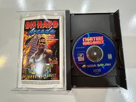 Fighters Megamix (Sega Saturn, 1997) CIB Complete w/ Manual + Reg Card Tested EX