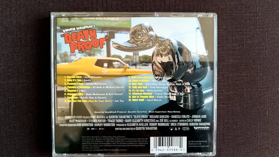 QUENTIN TARANTINO *Death Proof* 🎬🎞️🎥 OST/💿 - 👍👍👍👍👍🥇 - Bild 4 von 4
