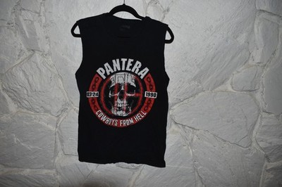 PANTERA COWBOYS FROM HELL 7/24/1990 SIZE MEDIUM WITH SLEEVES CUT OFF (MPR75)
