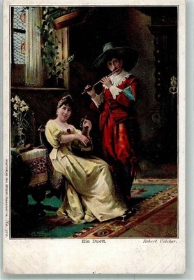 38226994 - signed Voelker Robert a duet art publisher Emil Dotzert No. 310 Music