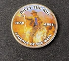 Colorized Kennedy Half Dollar Legends Of The West Billy The Kid Free Shipping