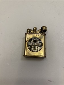 Harley Davidson Vintage Brass Zippo Lighter