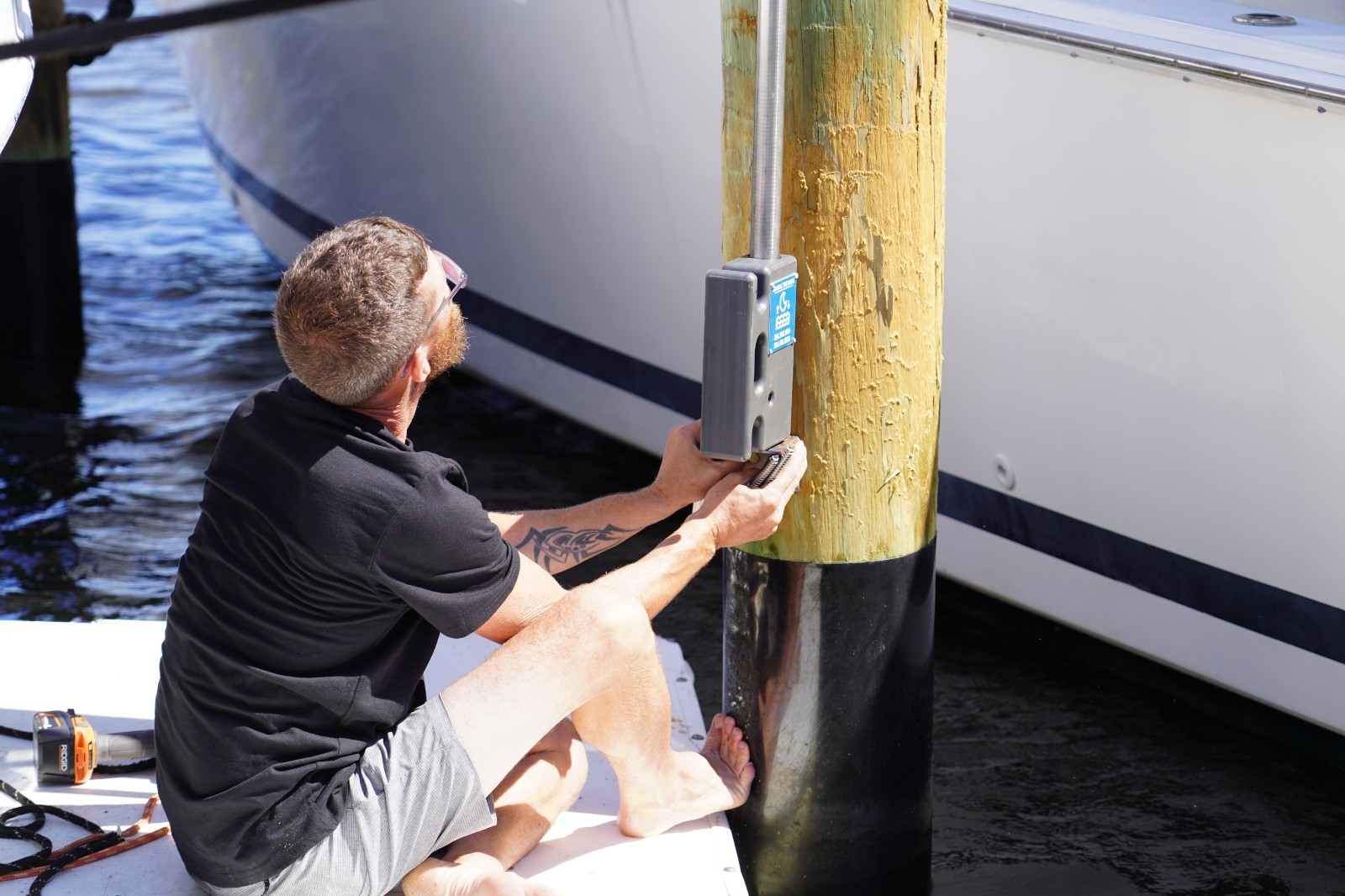 Premium Boat Mooring System Secure & Easy Docking Solution No Need Fenders Dock