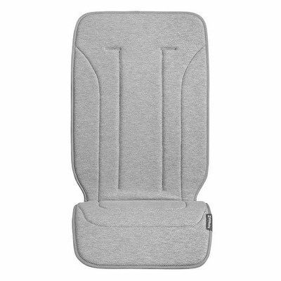 NWT Uppababy Reversible Seat Liner Phoebe Breathable Light Grey | Cozy Fleece