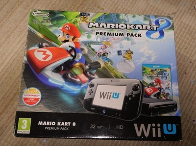Wii U Konsole Premium Pack Mario Kart 8 Leerkarton inkl. brauner Tabletts