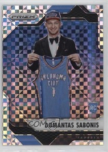 2016-17 Panini Prizm Retail Starburst Prizm Domantas Sabonis #255 Rookie RC