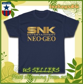 New Shirt Neo Geo AES+ Logo Men's T-Shirt American Size S-5XL T-Shirt