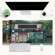 Kawaii Anime Cat Gaming Desk Mat Pad XL Large Mouse Pad 31.5"x15.7" Mouse ...