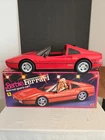 Vintage 1986 Barbie Red Ferrari Convertible by Mattel #3136 W/Box