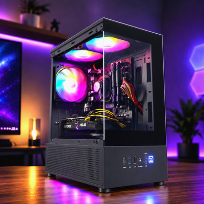 Custom Gaming PC RGB Desktop i7 PC 32GB RAM 1TB SSD Nvidia GTX 1660 ...