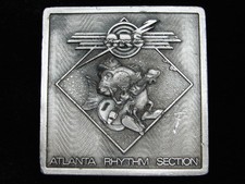 QI03173 VINTAGE 1978 ATLANTA RHYTHM SECTION MUSIC COMMEMORATIVE BELT BUCKLE