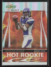 Sidney Rice 2007 Score Select #HR-19 Hot Rookies /749 Minnesota Vikings