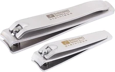 Solingen Germany Nail Clippers | 2 Pcs Stainless Steel Sharp Toenail & Fingernai