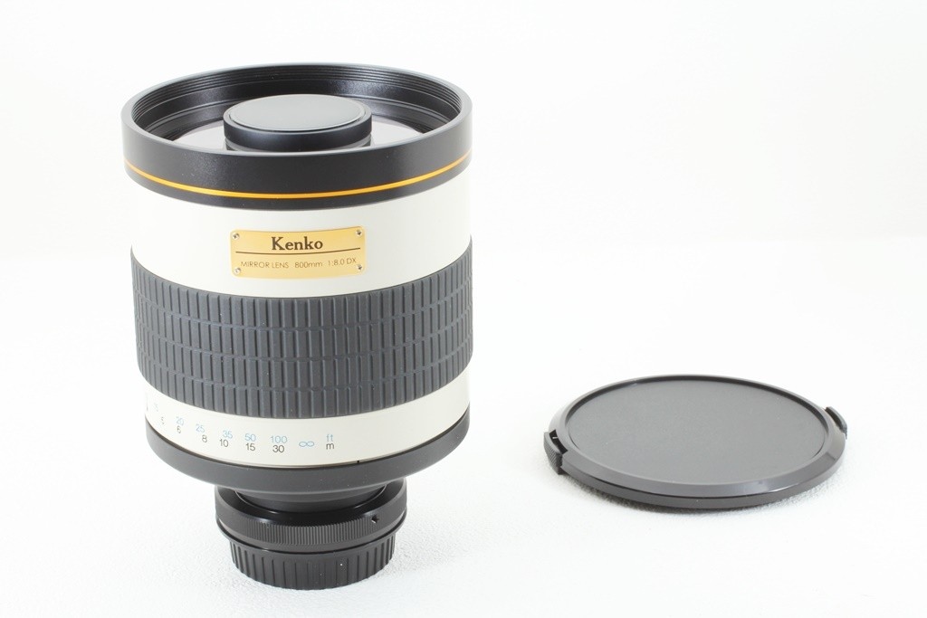 Kenko Mirror Lens 800mm F8 DX Super Telephoto Mirror Lens / A9127 Kenko Mirror Lens 800mm F8 DX Super Telephoto Mirror Lens / A9127