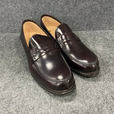HARRIS FIRENZE 1913  Leather Loafers Men's Size 11 Bordeaux
