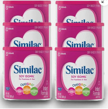 Similac soy isomil 12.4 oz *6 cans* exp: DECEMBER 2026, FAST FREE SHIPPING