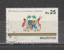 Timbre de l'ILE MAURICE oblitéré N° Y. & T. 1207 avec cachet rond