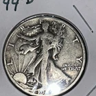 1944-D Walking Liberty Half Dollar 90% Silver, 50c, Circulated Coin  Nice!