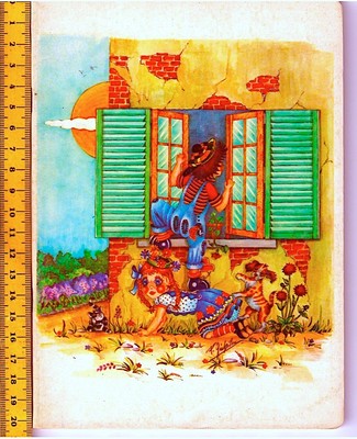MARGHERITA E LELLO 80s Conad Pigna Italy school notebook - school notebook