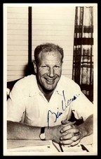 1952 Bill Veeck Signed Both Photo & Letterhead w/ Sticker Envelope Auto *J373