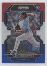 2022 Panini Prizm Red White & Blue Prizm Jackson Kowar #98 o8g