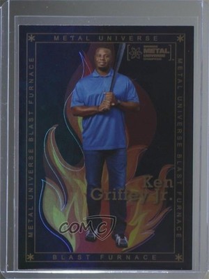 2021 Skybox Metal Universe Champions Blast Furnace Gold 6/25 Ken Griffey Jr 04f2