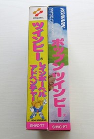 Twinbee Rainbow Bell Adventures Pop'n Twinbee Super famicom SFC KONAMI Japan
