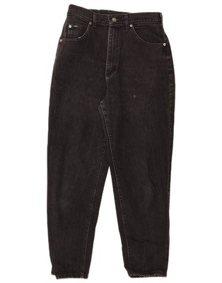 Lee Damen Tapered Jeans W28 L27 schwarz RO02