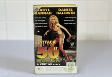 Attack of The 50ft. Woman (1993) VHS Sci-fi Roadshow Clamshell