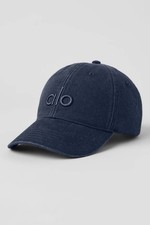 NWT Alo Yoga Washed Off-Duty Cap Vintage Navy