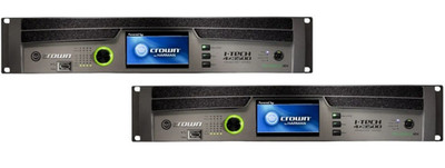 2x Crown I-Tech 4X3500HDS 4-Channel 3500W Rackmount Power Amplifier (MINT)