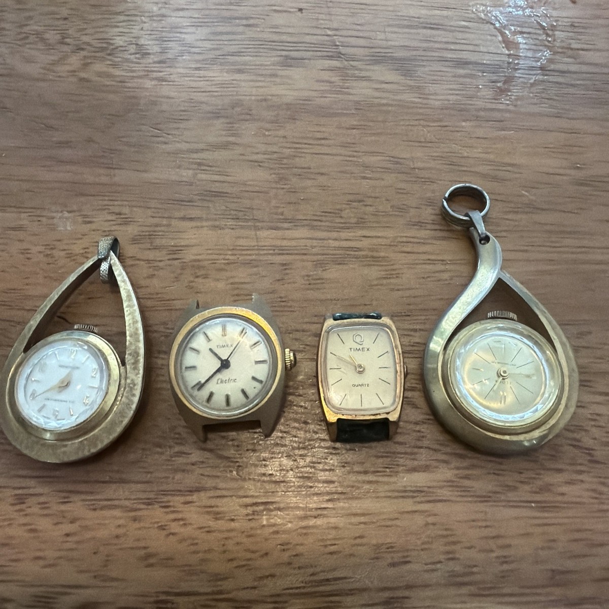 Lot Of 4 Vintage Watches Ilona Timex Windsor Swiss Made Untested