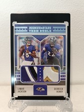 Panini 2024 Rookies & Stars Team Duals Lamar Jackson/Derrick  Henry # 18/49