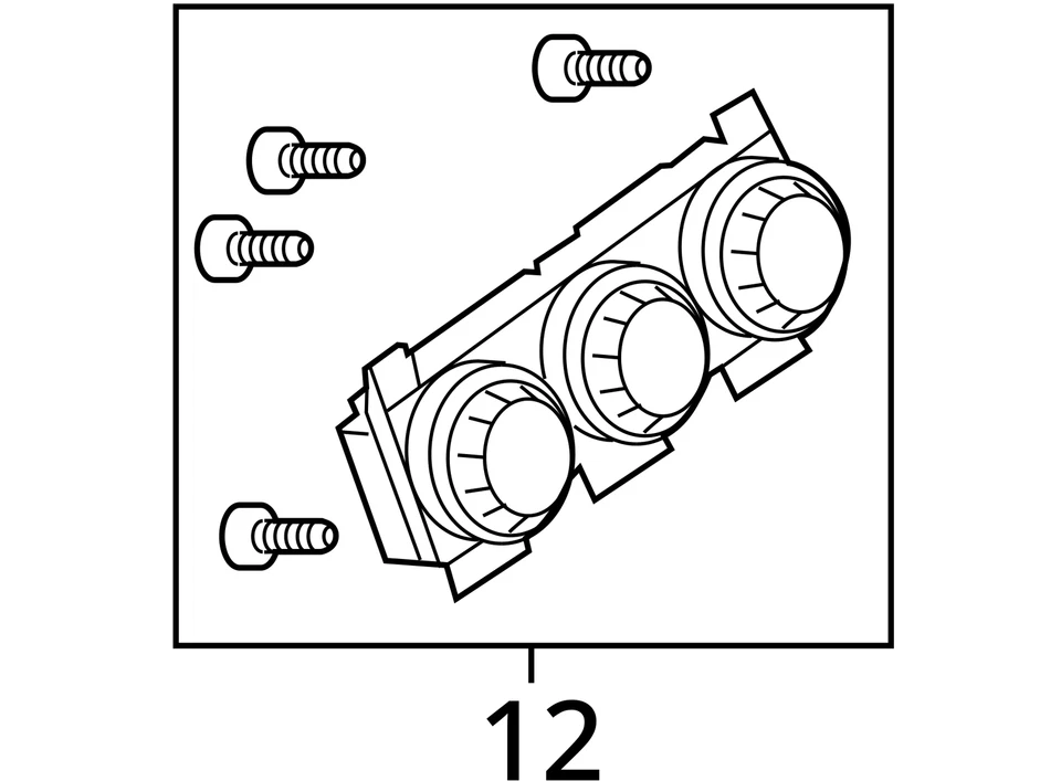 Climatizador calefacción aire acondicionado Nissan Rogue Select 27500 1vl0c HYVRC Foto 4 de 4