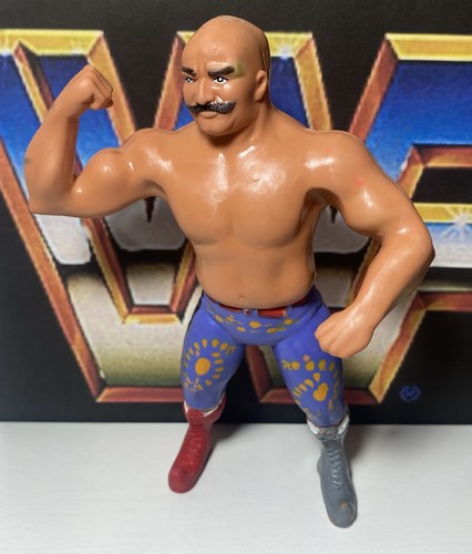 THE IRON SHEIK  LJN 1984  Vintage Series 1 WWF WWE...