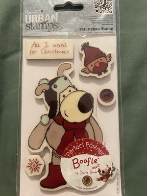 Docrafts Papermania Boffie Weihnachten Urban Stempel Karten basteln