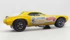 Hot Wheels Redline 1969 Snake II Enamel Race Car Yellow