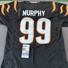 Myles Murphy Autographed Signed XL Custom Bengals Jersey-JSA ROOKIE AUTOGRAPH