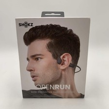 Shokz OpenRun Bone Conduction Wireless Headphones Black S803