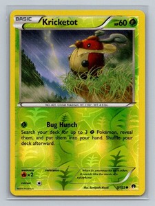 Pokemon XY - BREAKpoint #5/122 Kricketot Reverse Holo Common