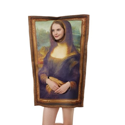 Famous Paintings Halloween Costume Mona Lisa the Scream Adult Men Women Funny