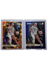 2024 WNBA PRIZM -#93 Kamilla Cardosa ORANGE ICE & Blue Velocity - RC