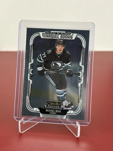 2025-26 O-Pee-Chee Platinum Michael Misa - Sharks #229 Marquee Rookie RC