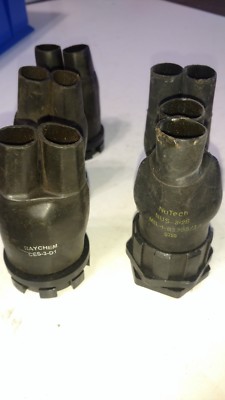 Qty 5  TE Connectivity / Raychem Brand, CES-3-D1 and NUS-3-2B