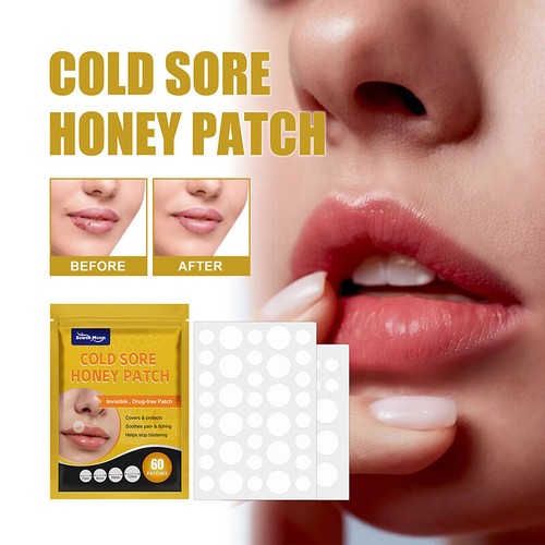 60 Cold Sore Patches Acne Spot Pimple Skin Breathable Blemish Hydrocolloid P ZD