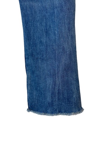 DL1961 Medium Wash Denim Mid Rise Lara InstaSculpt Cropped Flare Jeans 29 Nugget - Picture 10 of 21