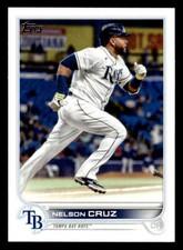 2022 Topps #104 Nelson Cruz Card Tampa Bay Rays