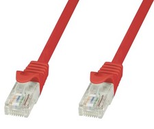 Techly Professional Cavo di rete Patch in CCA Cat.5E Rosso UTP 5m
