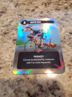 Mindbug Watts Dog Foil Promo Cards - Nerdlab Games